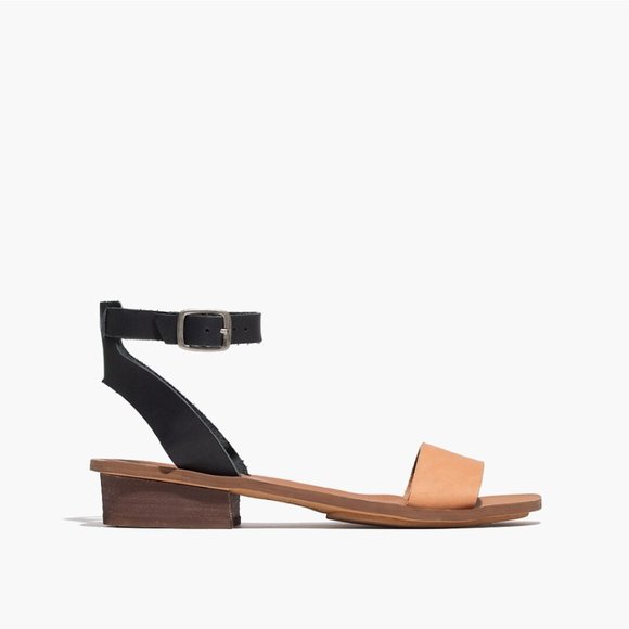 Madewell The Veronique Sandal in Colorblock Leather sz 10 - Picture 2 of 10